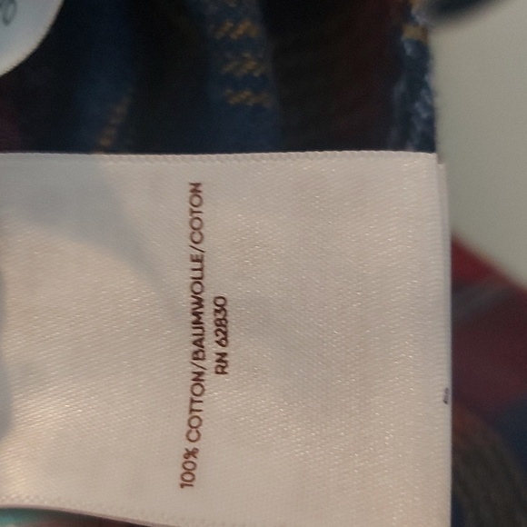 Blake Shelton X Lands End Cotton Flagship Flannel Plaid Button Down Shir… - Picture 8 of 9